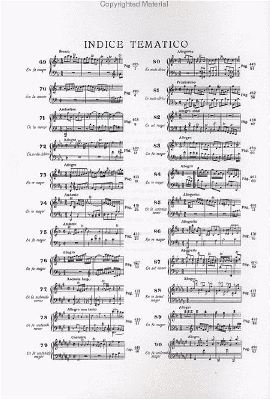 Sonatas – Volume Five Piano Solo scores gallery preview page 2