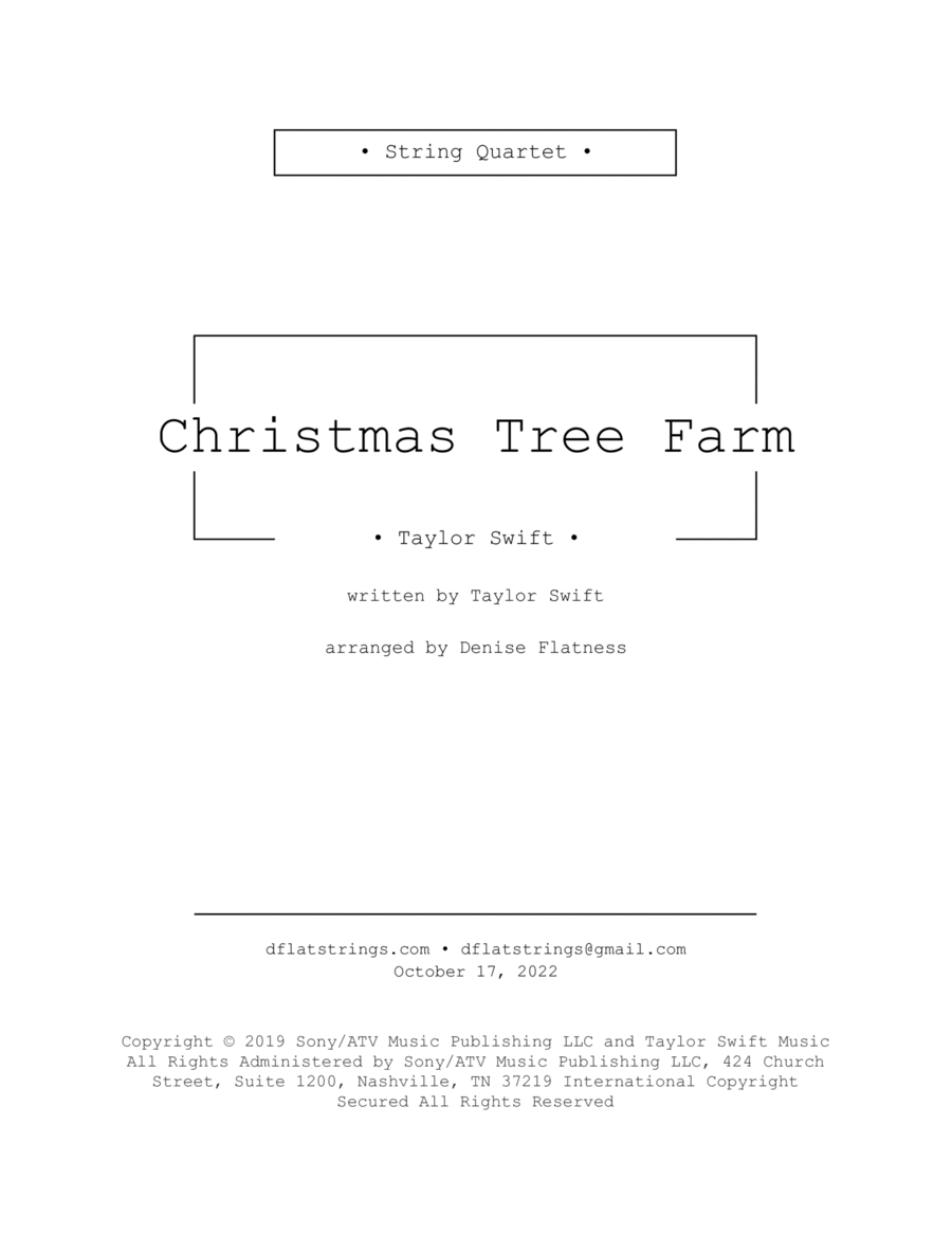 Christmas Tree Farm image number null