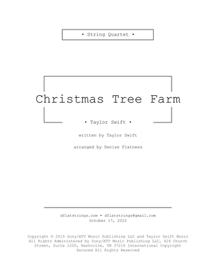 Book cover for Christmas Tree Farm
