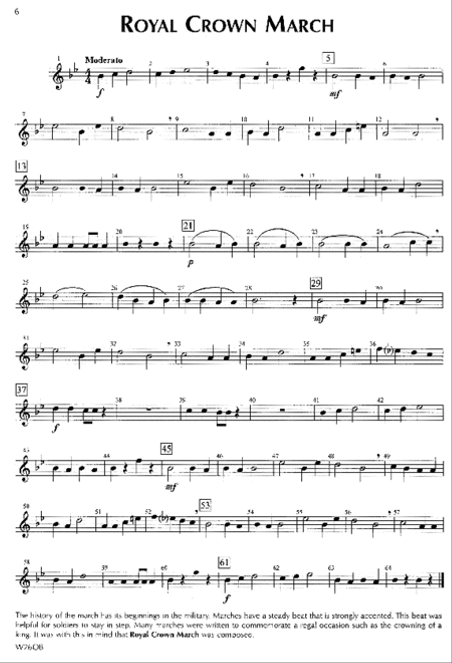 Standard of Excellence First Performance, Oboe Concert Band Methods scores gallery preview page 2
