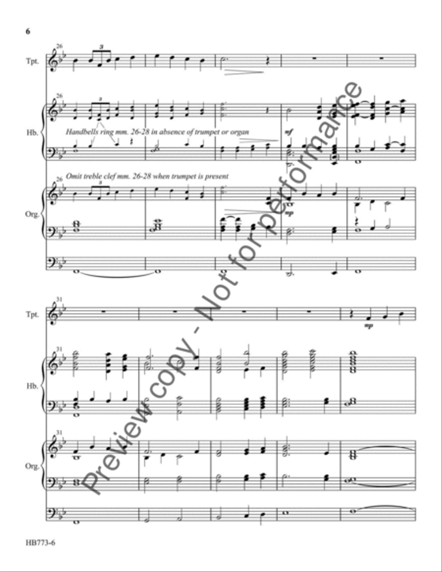 Crown Him With Many Crowns Score scores gallery preview page 7