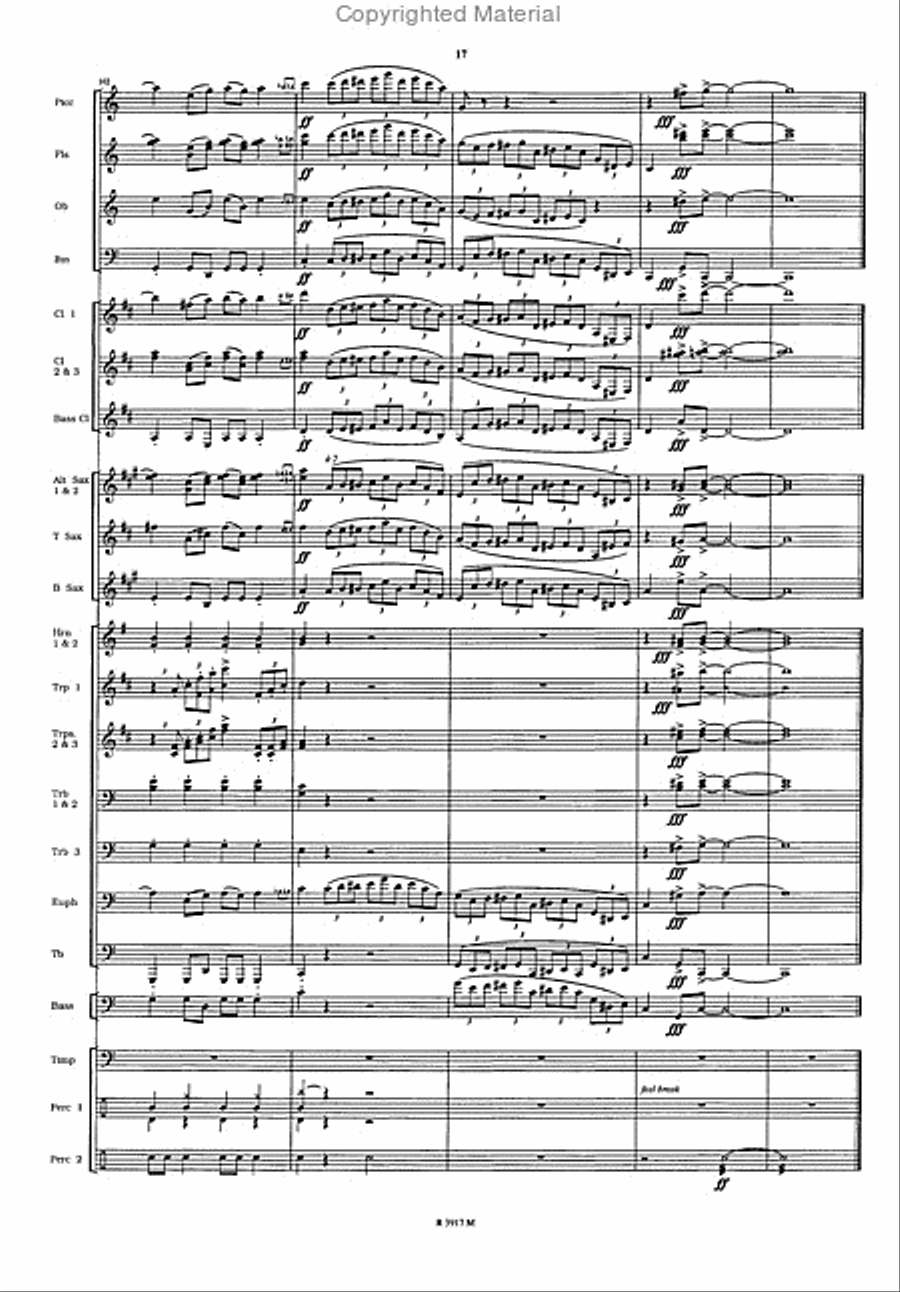 Love Is All Concert Band scores gallery preview page 3