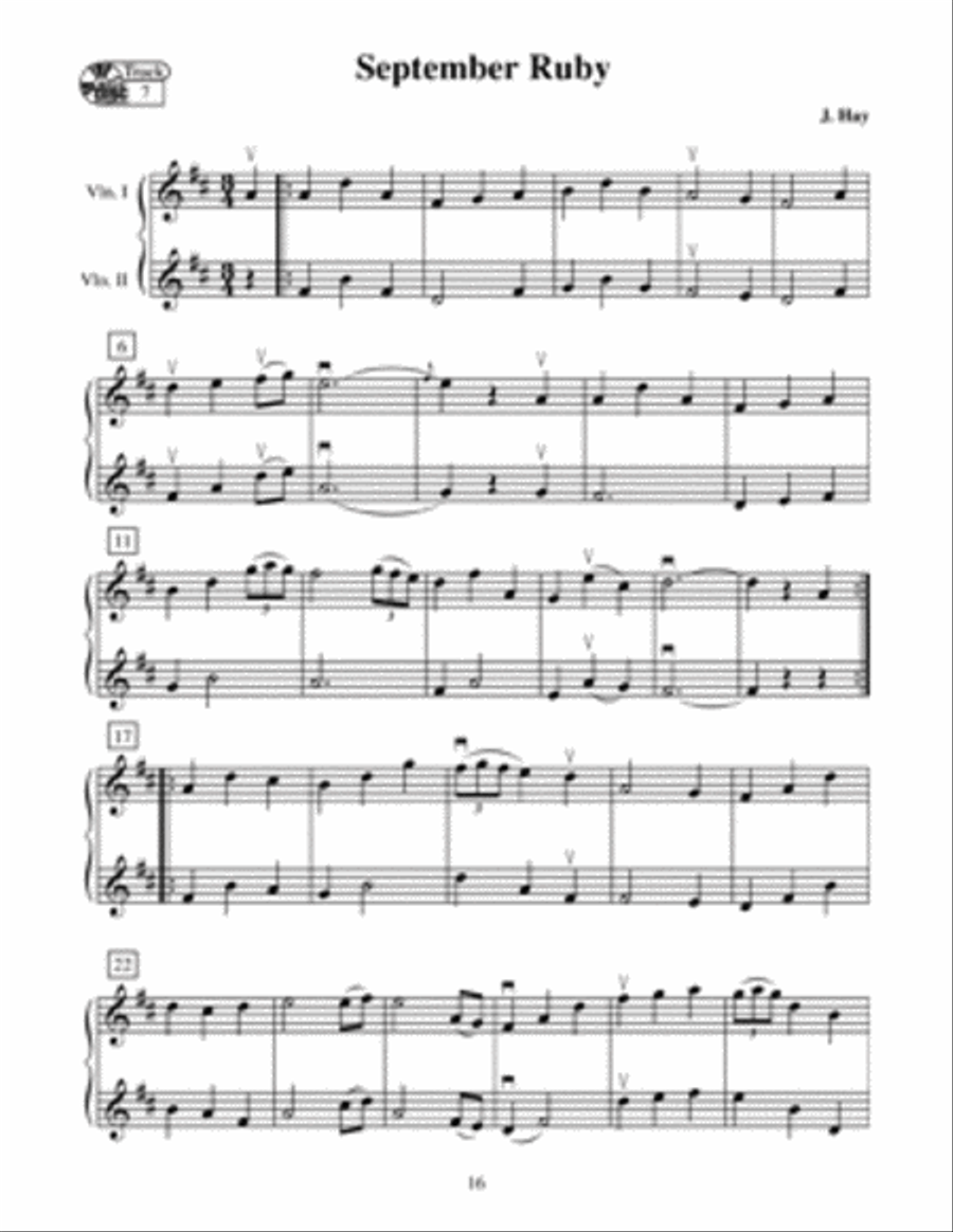 Come Fiddle With Me, Volume One String Duet scores gallery preview page 2