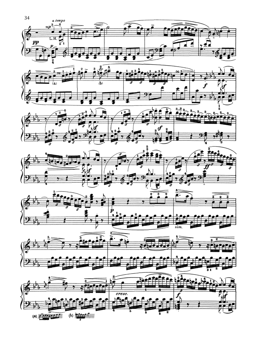Rondo In C Major, Op. 51, No. 1 Piano Solo scores gallery preview page 3