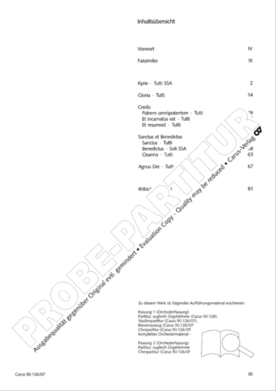 Mass in A major Mass in A major SSA scores gallery preview page 4