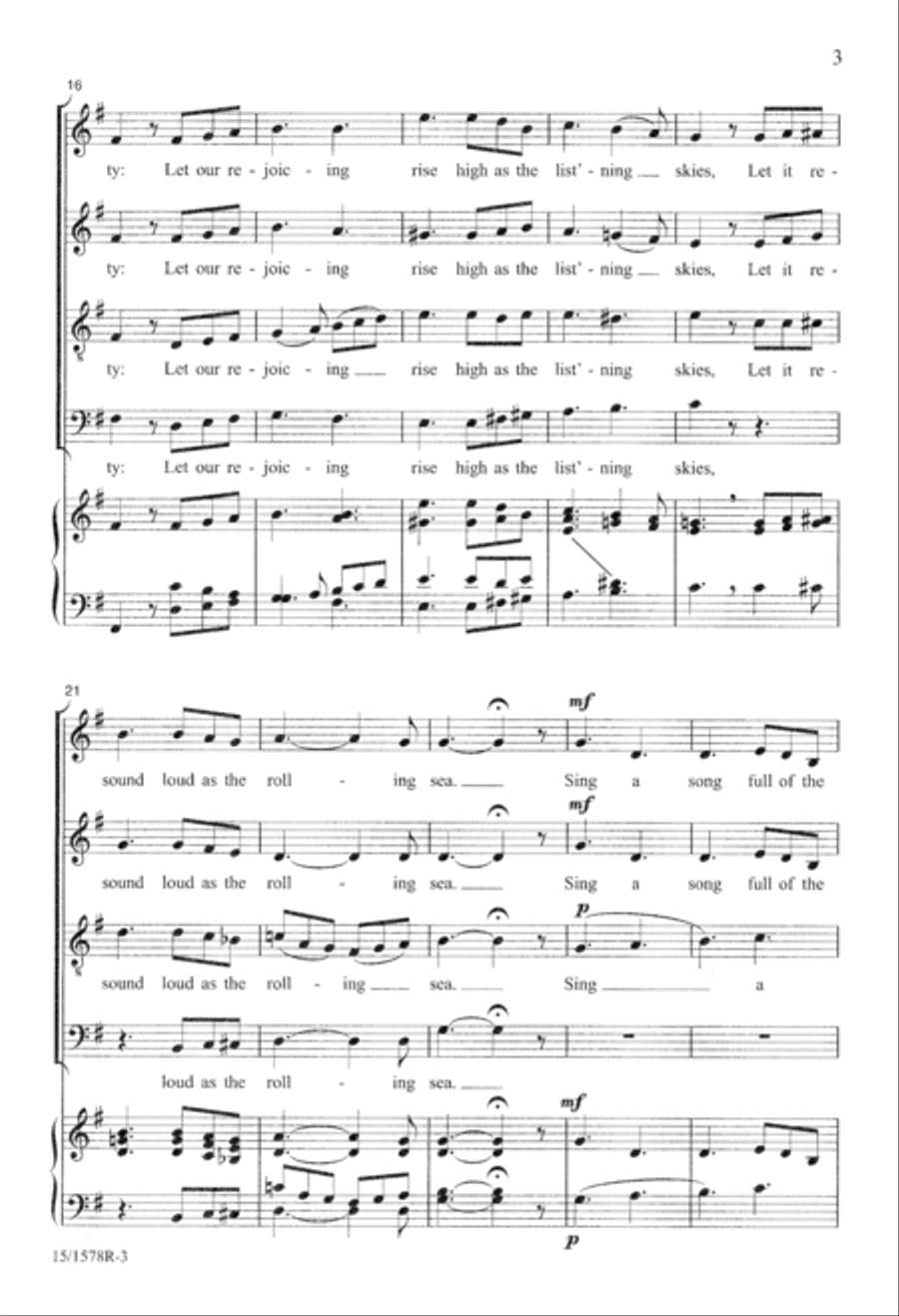Lift Ev'ry Voice and Sing Divisi scores gallery preview page 3