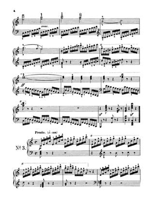 Czerny: School of Velocity, Op. 299 No. 3