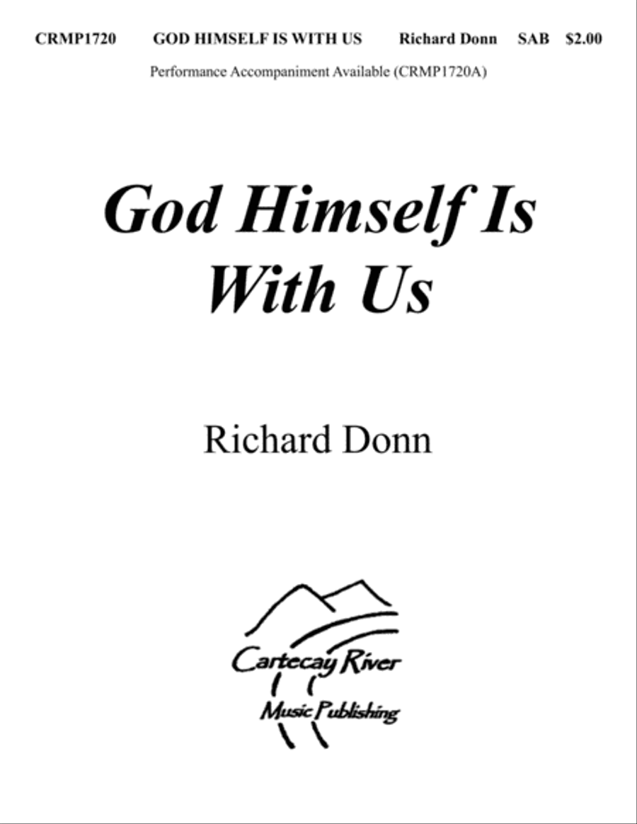 GOD HIMSELF IS WITH US for SAB Choir image number null