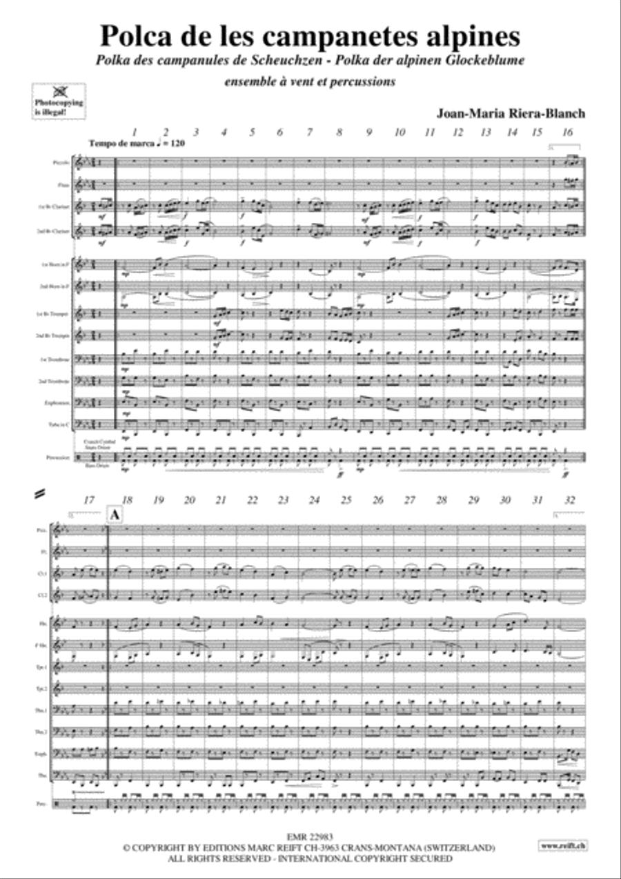 Polca de les campanetes alpines Score scores gallery preview page 3