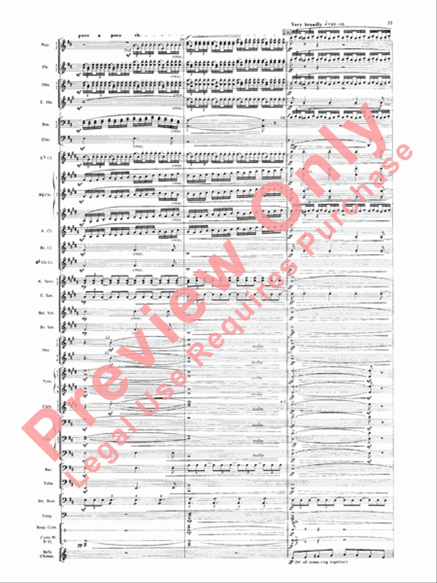 Russian Christmas Music Russian Christmas Music Concert Band scores gallery preview page 38