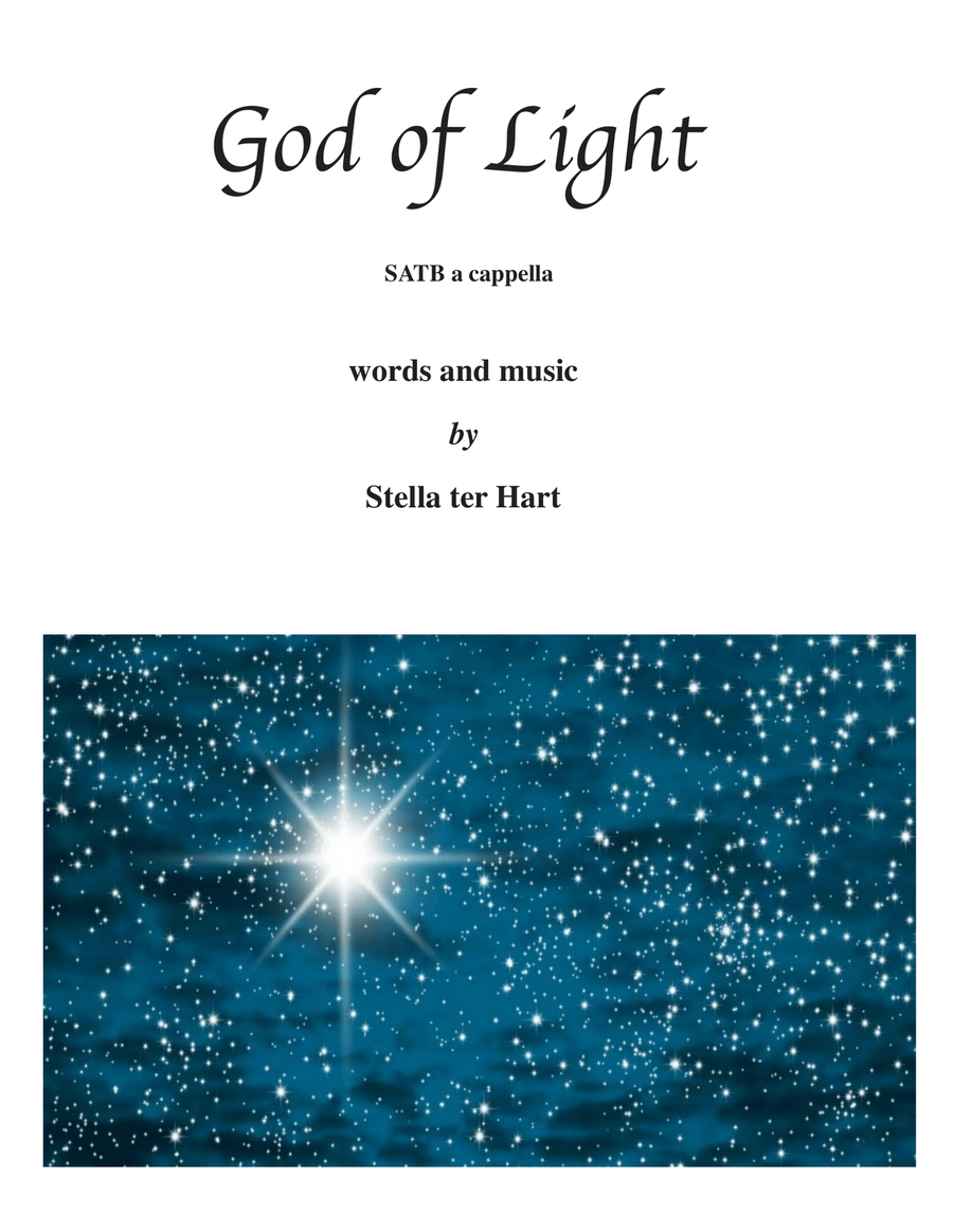 God of Light - SATB unaccompanied Christmas reflections image number null