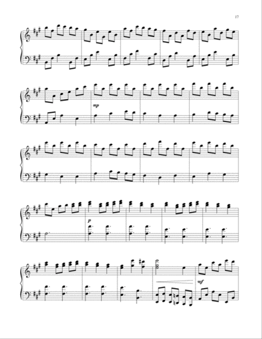 Piano Weavings Volume 2 Piano Solo scores gallery preview page 18