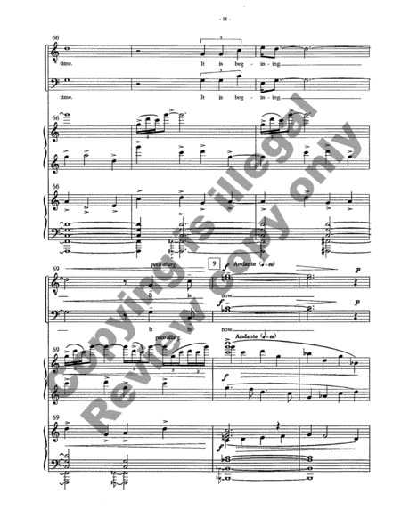 Eos (Piano/Vocal Score)