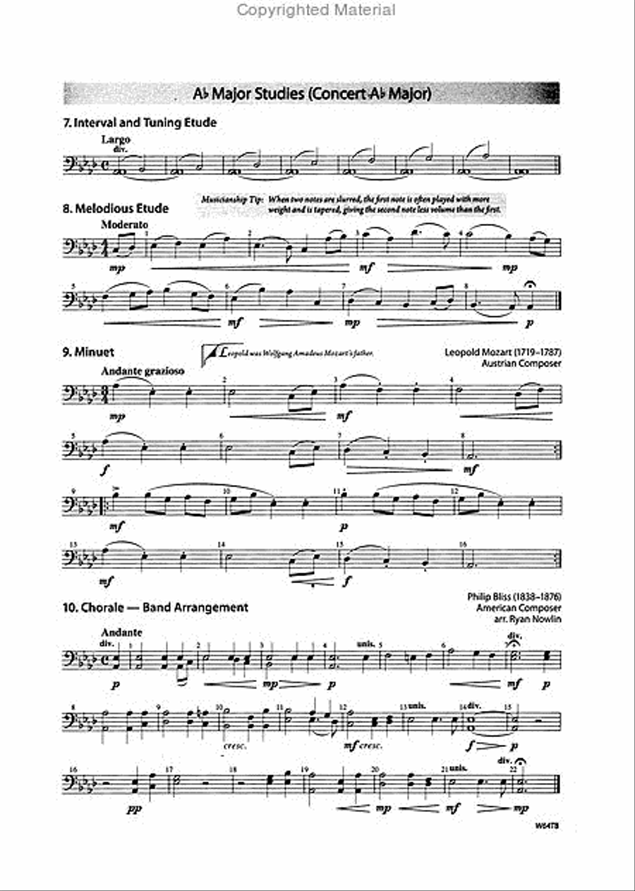 Tradition of outlet excellence trombone