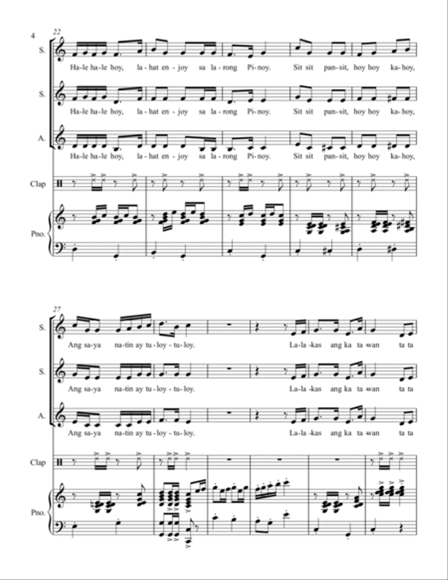 Larong Pinoy Larong Pinoy SSA scores gallery preview page 4