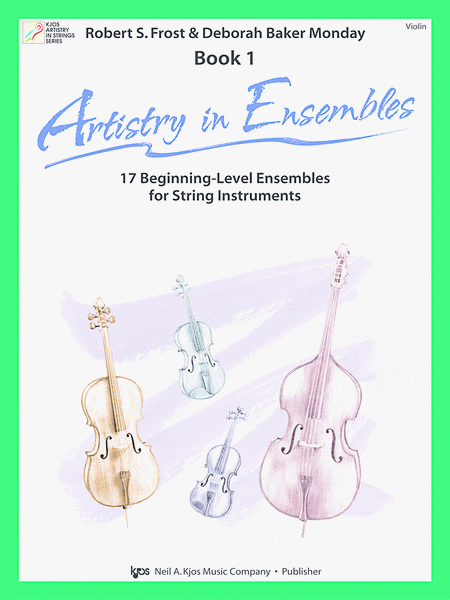 Artistry In Ensembles - Book 1 - Violin