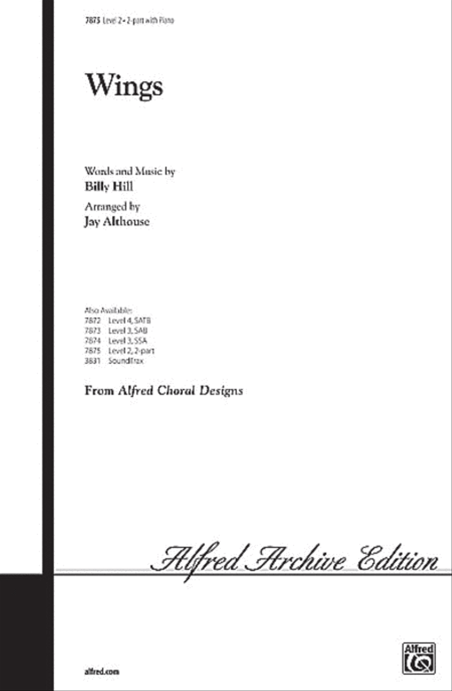 Wings 2-Part scores gallery preview page 1