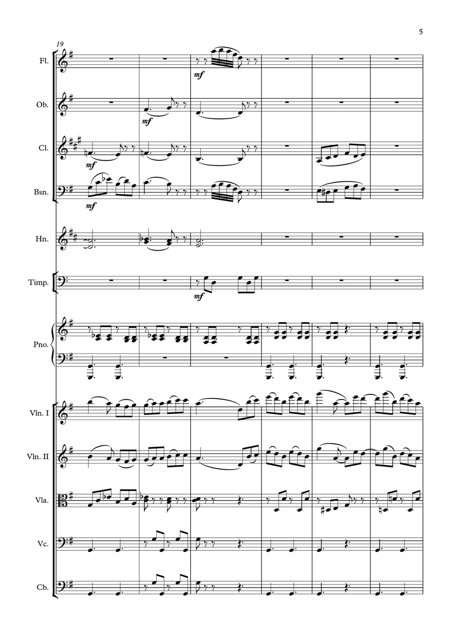 Flames of Paris Flames of Paris Chamber Orchestra scores gallery preview page 6