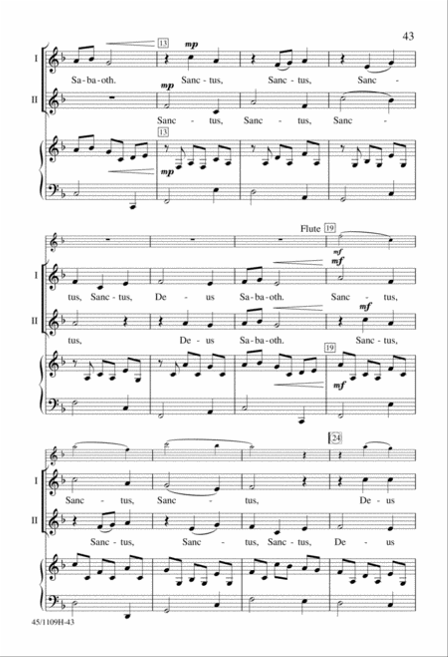 In Concert! for 2-part Choirs 2-Part scores gallery preview page 44