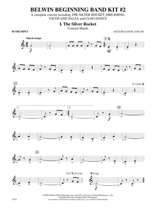 Belwin Beginning Band Kit #2: 1st B-flat Trumpet