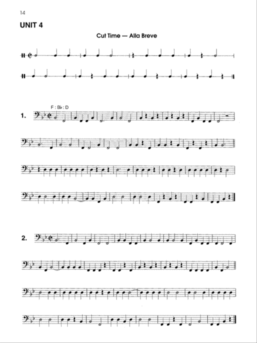 Rhythms & Rests Concert Band Methods scores gallery preview page 4