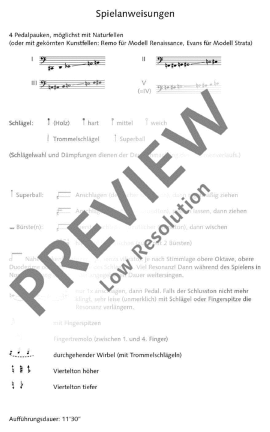 Récit Récit Drums scores gallery preview page 6