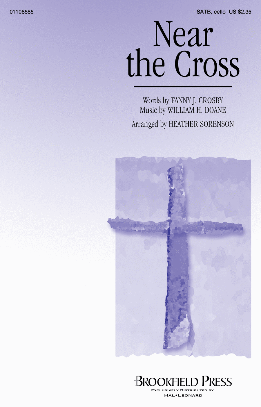 Near the Cross 4-Part scores gallery preview page 1