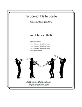 Tu Scendi Dalle Stelle - Trombone Quartet