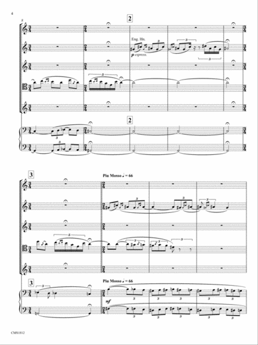 The Rite of Spring Woodwind Quintet scores gallery preview page 5