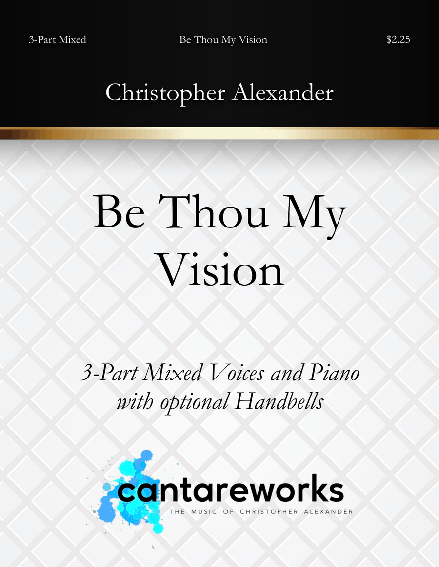Be Thou My Vision (3-Part) 3-Part scores gallery preview page 1