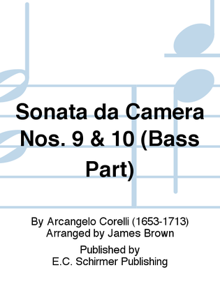 Sonata da Camera Nos. 9 & 10 (Bass Part)