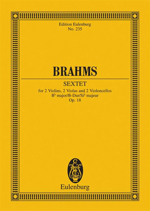 Book cover for Sextet Bb major