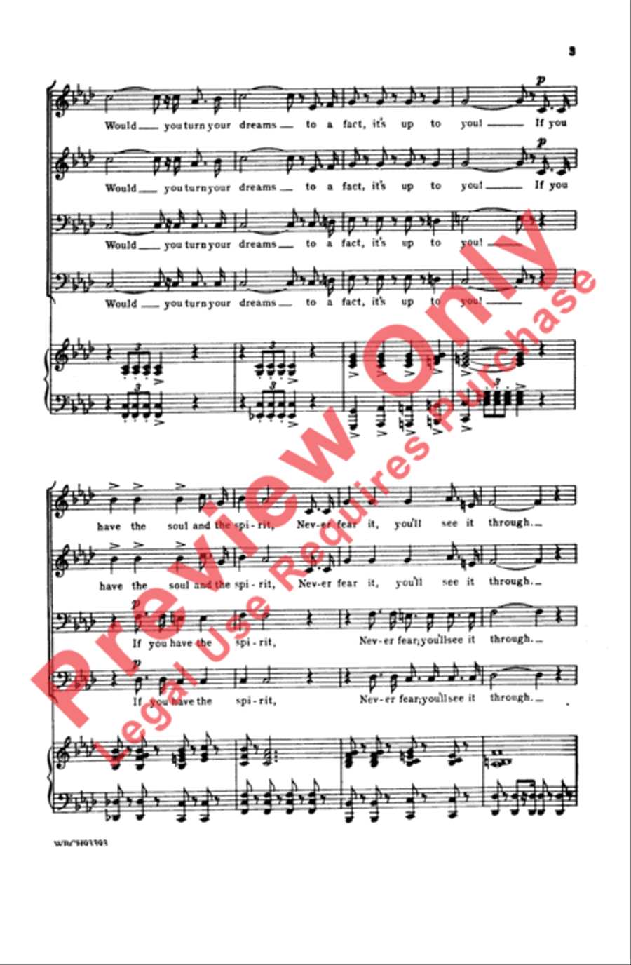Stouthearted Men Men's Choir scores gallery preview page 3