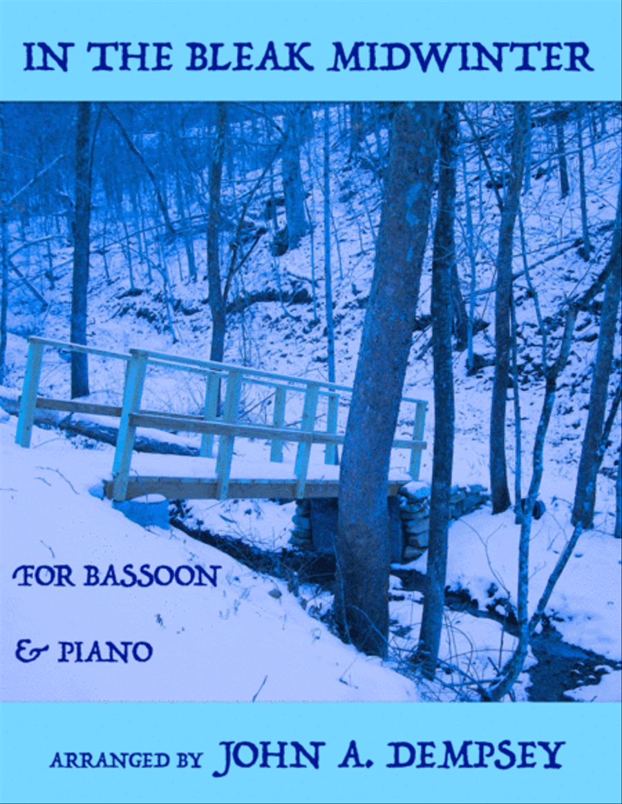 In the Bleak Midwinter (Bassoon and Piano) Bassoon Solo scores gallery preview page 1