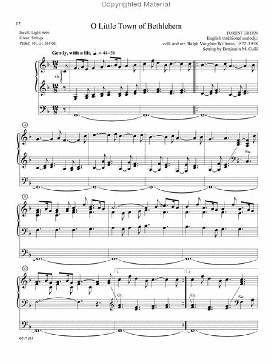Musica Sacra: Easy Hymn Preludes for Organ, Vol. 5