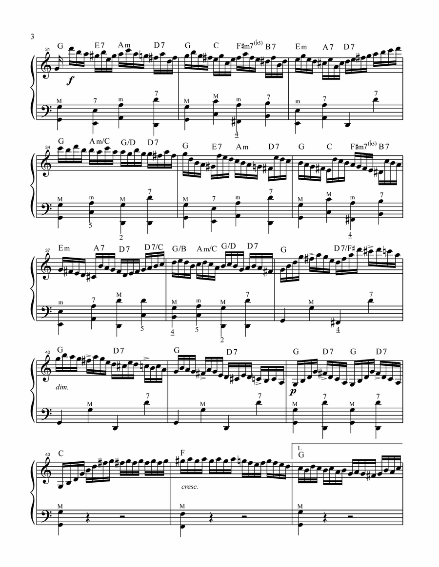 Moto Perpetuo (Perpetual Motion) Accordion scores gallery preview page 4