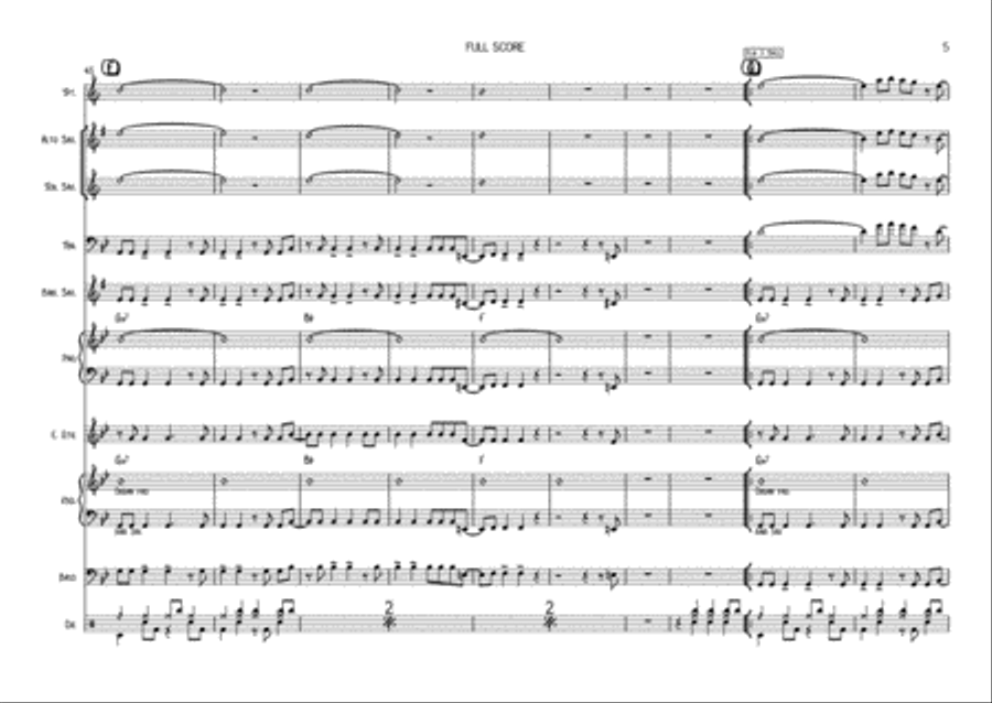 Shake It Off Tenor Saxophone scores gallery preview page 5