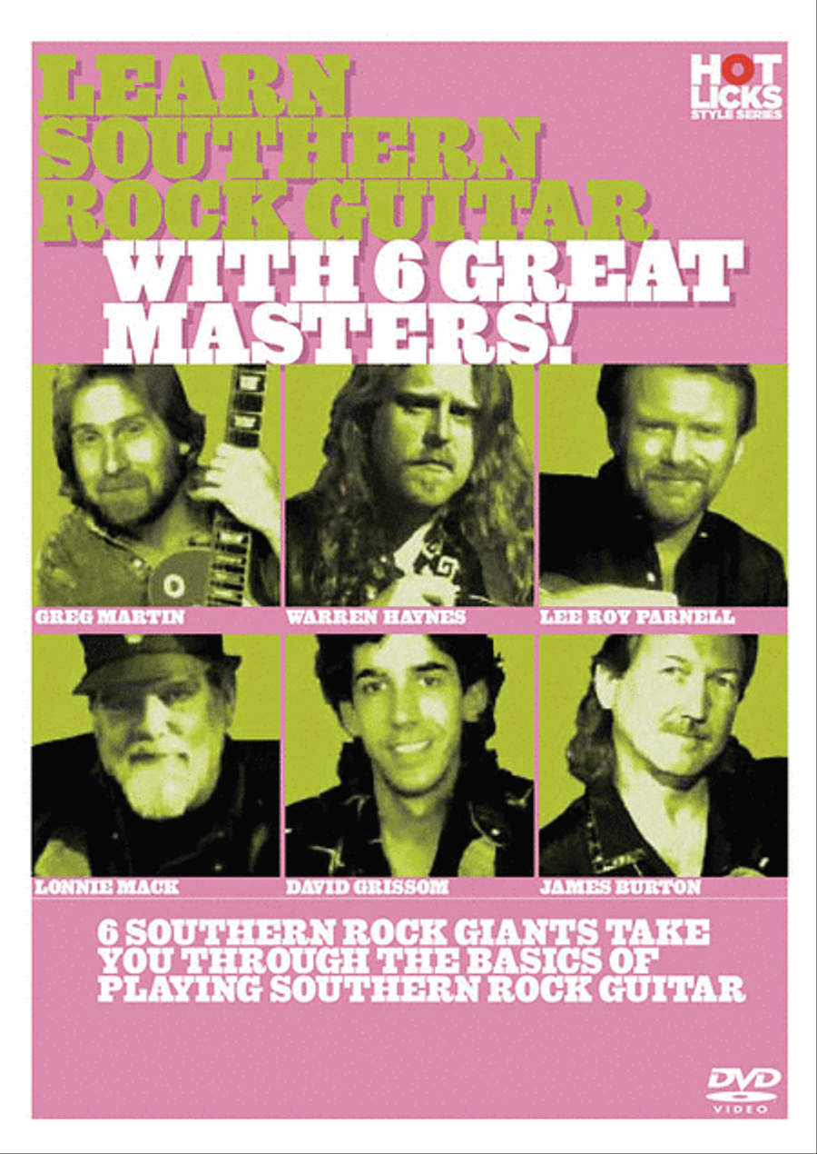 Learn Southern Rock Guitar with 6 Great Masters! Electric Guitar scores gallery preview page 1
