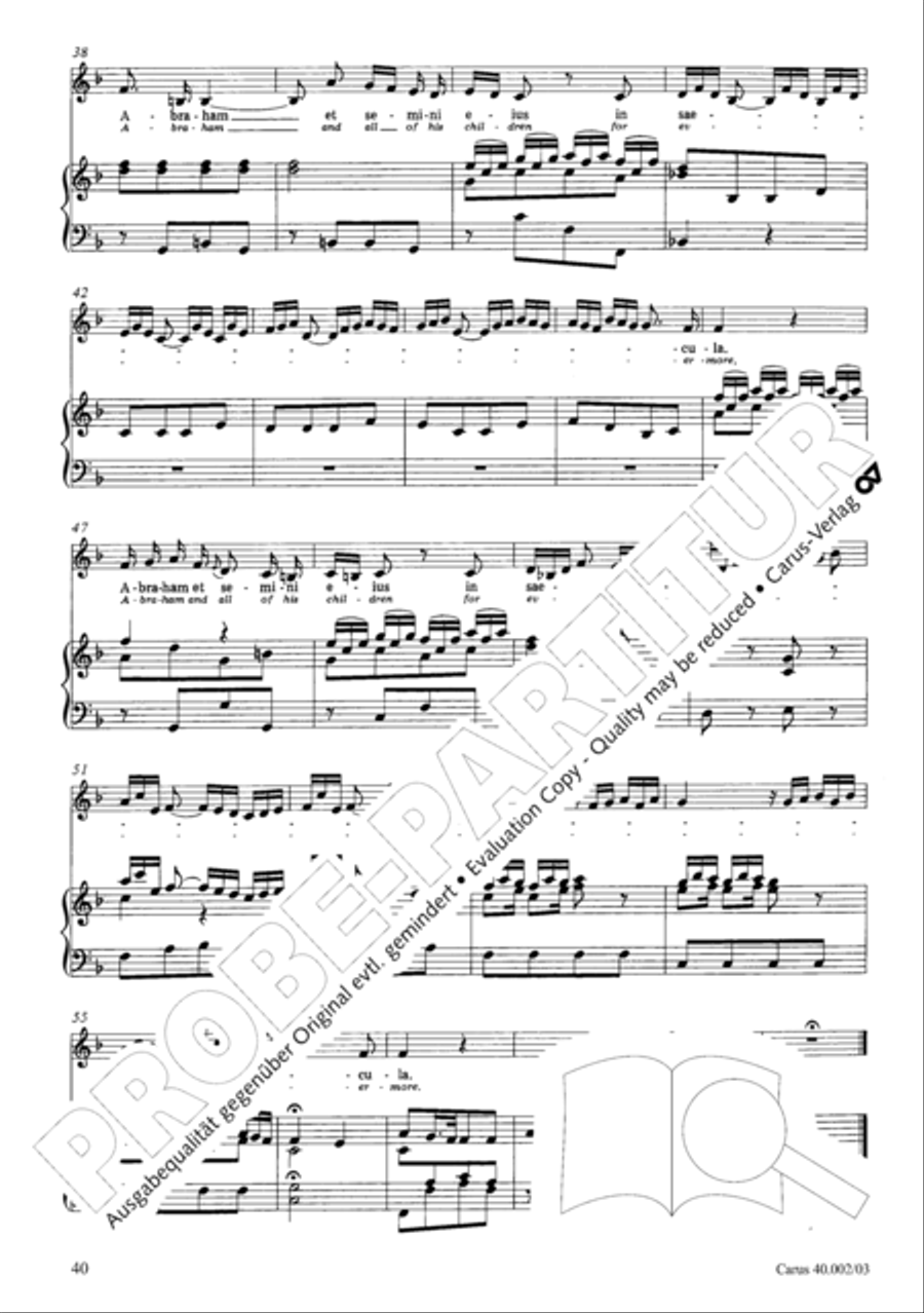 Magnificat Magnificat SA scores gallery preview page 41