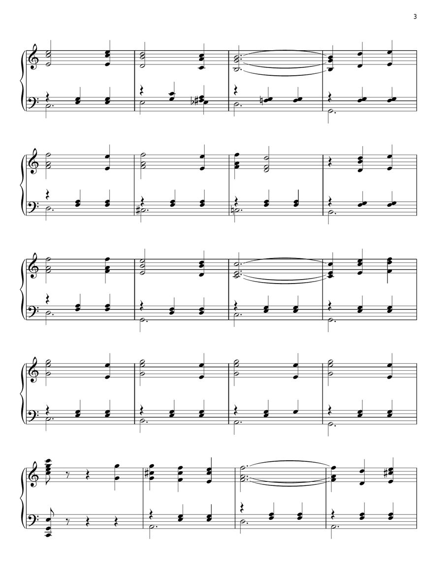 The River Seine (La Seine) Piano Solo scores gallery preview page 3
