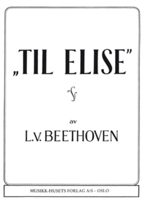 Book cover for Til Elise