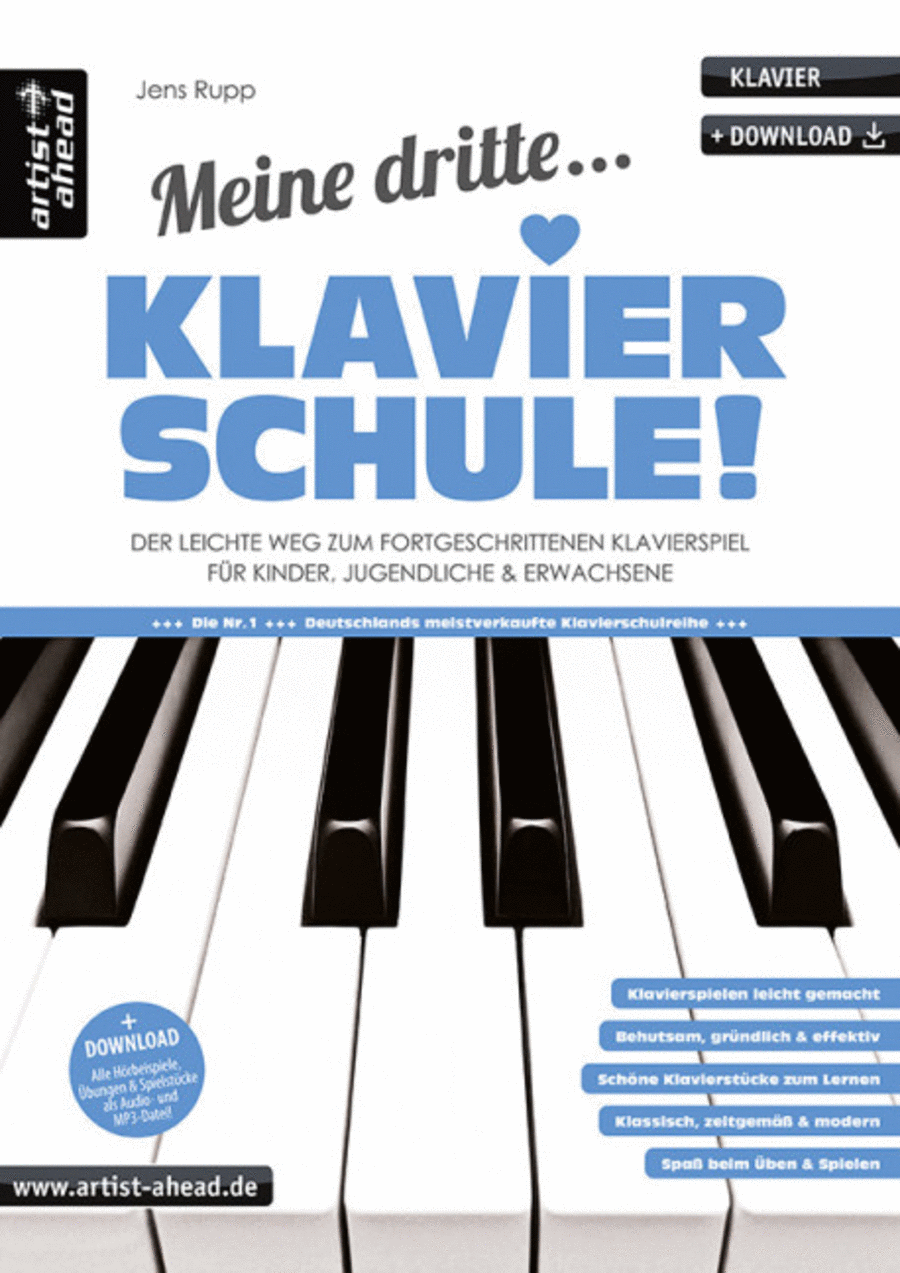 Meine dritte Klavierschule! Vol. 3 Piano Solo scores gallery preview page 1