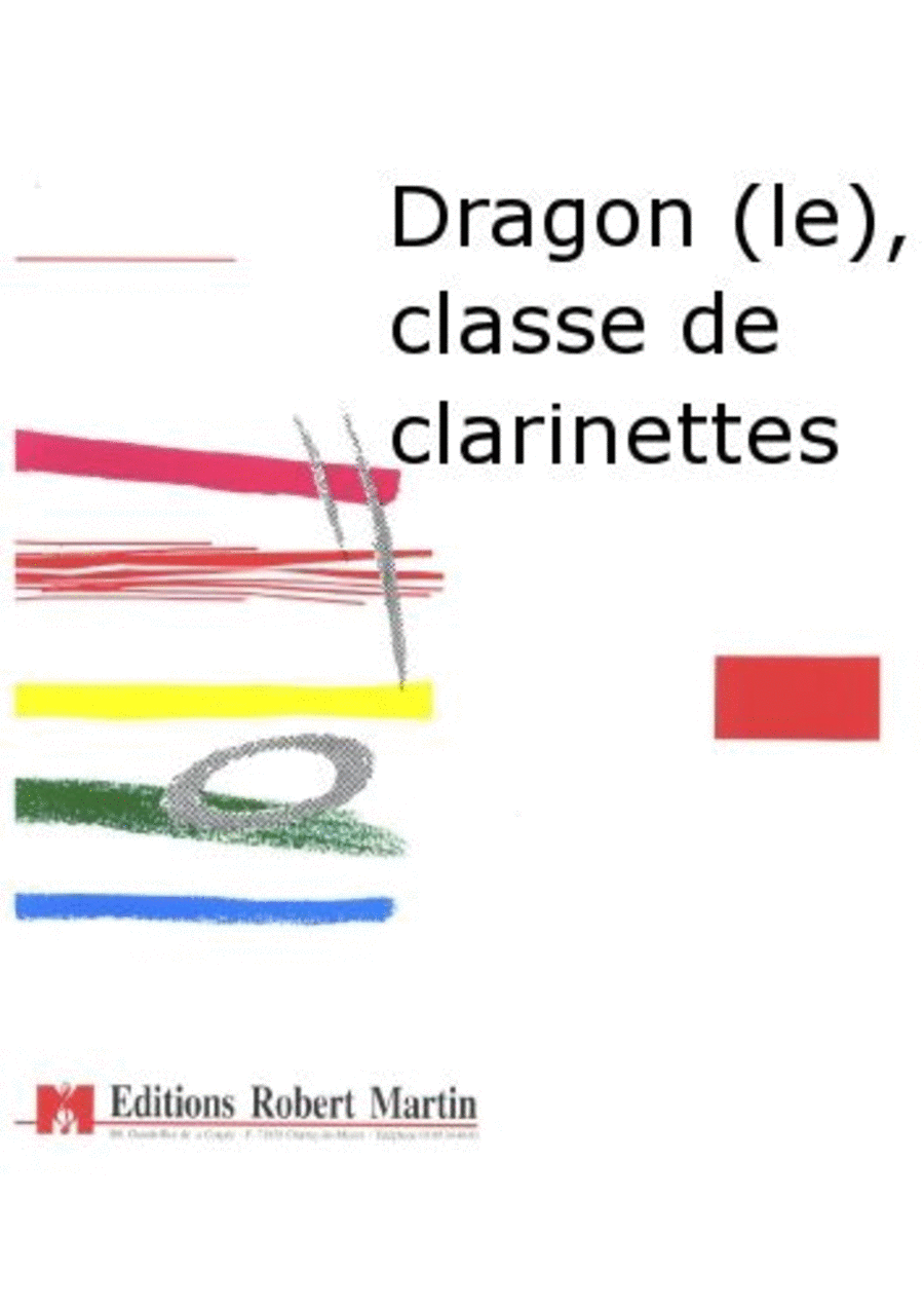Le Dragon, classe de clarinettes Clarinet scores gallery preview page 1