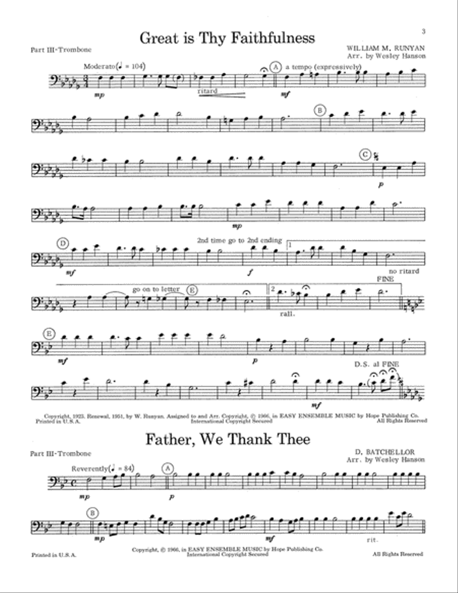 Easy Ensemble Music Part scores gallery preview page 5