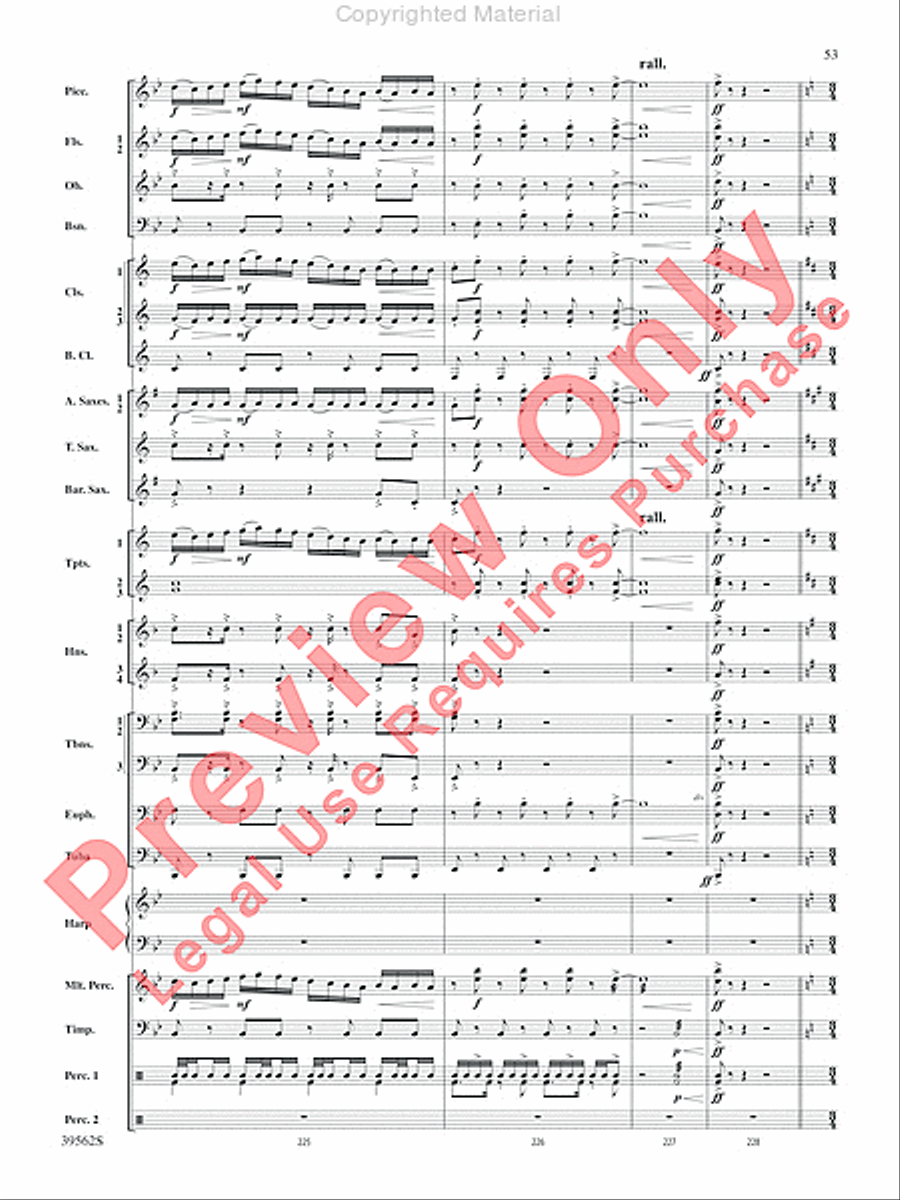 The Complete Harry Potter Concert Band scores gallery preview page 54