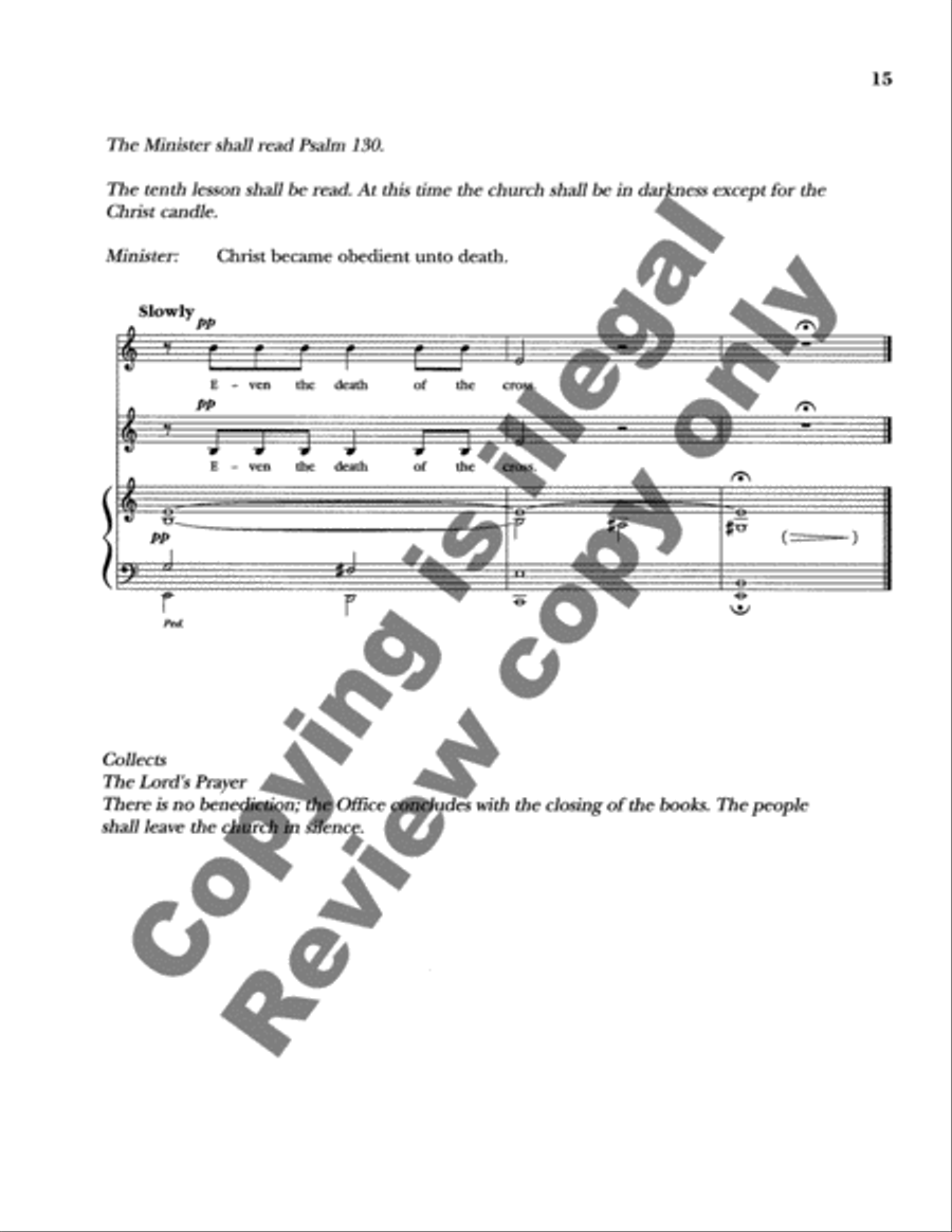 Responses for the Office of Tenebrae Voice scores gallery preview page 14