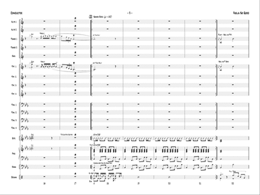 Feels So Good: Score Jazz Ensemble scores gallery preview page 5