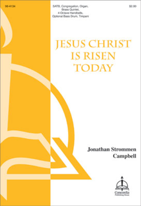 Book cover for Jesus Christ Is Risen Today: A Grand Easter Hymn