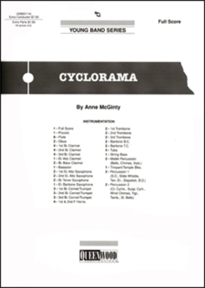Book cover for Cyclorama - Score