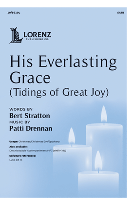 Book cover for His Everlasting Grace (Tidings of Great Joy)